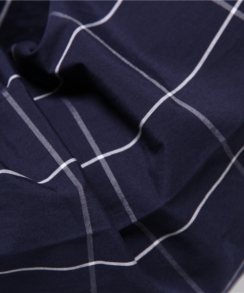 417 EDIFICE（フォーワンセブンエディフィス）の「◇ウィンドペン ボタンダウンシャツ （シャツ/ブラウス・メンズ・ネイビー/ホワイト・SMALL/LARGE/MEDIUM）」の13枚目の写真