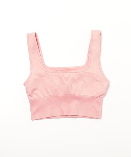 Guess（ゲス）の「Washed Seamless Active Bra（スポーツブラ・レディース・ピンク/ライトグリーン/ライトブルー/グレー・M/L/XS/S）」の9枚目の写真