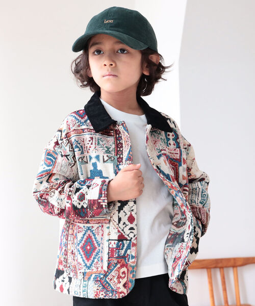 B:MING by BEAMS(ビーミングバイビームス)の「B:MING by BEAMS / ゴブラン カバーオール(100~150cm)(ブルゾン・キッズ・その他/その他1・110/130/150/140/120/100)」の3枚目の写真