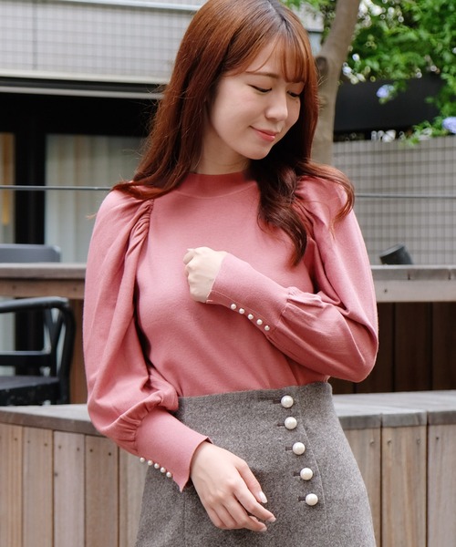 美人百花 11月号掲載 シェルストレッチ ニット Sugar Matrix Official Online Store