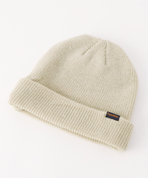 Purple&Yellow（パープルアンドイエロー）の「ロールニットキャップ（ニットキャップ/ビーニー・メンズ・ブルー/キナリ・FREE）」の12枚目の写真