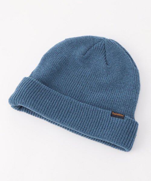 Purple&Yellow（パープルアンドイエロー）の「ロールニットキャップ（ニットキャップ/ビーニー・メンズ・ブルー/キナリ・FREE）」の7枚目の写真