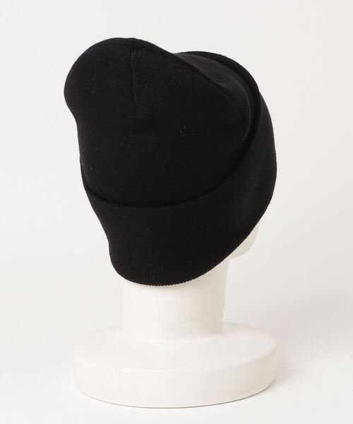 REPLAY（リプレイ）の「エンブレム付きビーニー（ニットキャップ/ビーニー・メンズ・ブラック・FREE）」の2枚目の写真