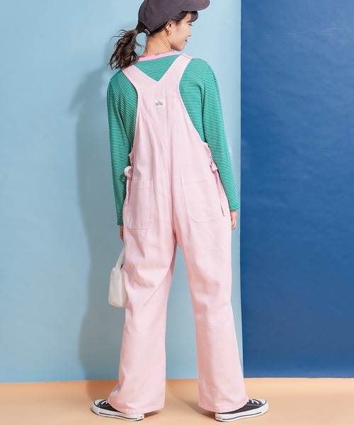 HELLO.SANFRANCISCO(ハローサンフランシスコ)の「【HELLO.SANFRANCISCO】ロンTEE付きボーダーキャミワンピ(ワンピース・レディース・レッド/オレンジ/ブルー/グリーン・ONE SIZE)」の11枚目の写真