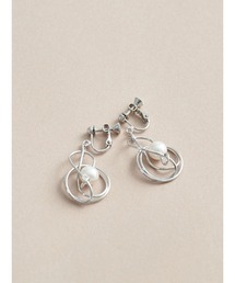 YECCA VECCA | カーブデザインパールイヤリング(イヤリング)