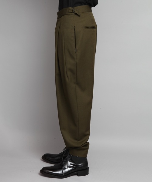 CLASSIC WOOL 2-TUCK TAPERED PANTS（その他パンツ）｜ato