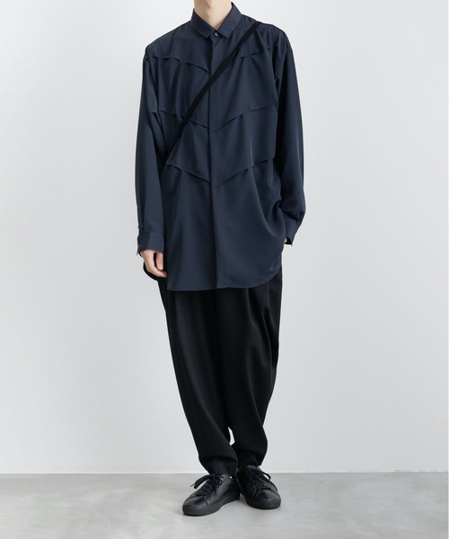 ato（アトウ）の「CLASSIC WOOL 2-TUCK TAPERED PANTS（その他