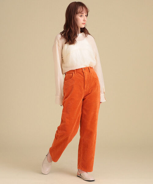 Ray BEAMS（レイビームス）の「Ray BEAMS / ワッシャー レースアップ ブラウス（シャツ/ブラウス・レディース・ブラック/ホワイト系その他6・ONE SIZE）」の12枚目の写真