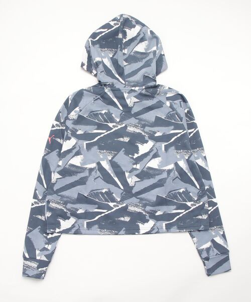 PUMA(プーマ)の「プーマ PUMA MODERN SPORTS AOP フーディースウェット_(スウェット・レディース・ブラック/ブルー・L/M/S)」の4枚目の写真