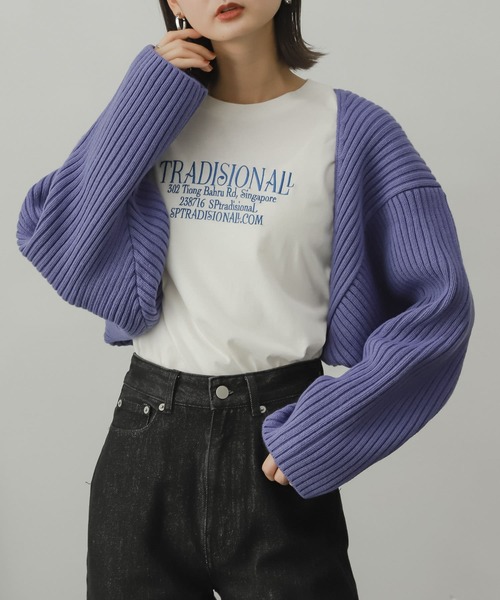 SENSE OF PLACE by URBAN RESEARCH（センスオブプレイスバイアーバンリサーチ）の「ロゴシシュウTシャツ（Tシャツ/カットソー・レディース・ブラック/アイボリー/マスタード・ONE）」の9枚目の写真