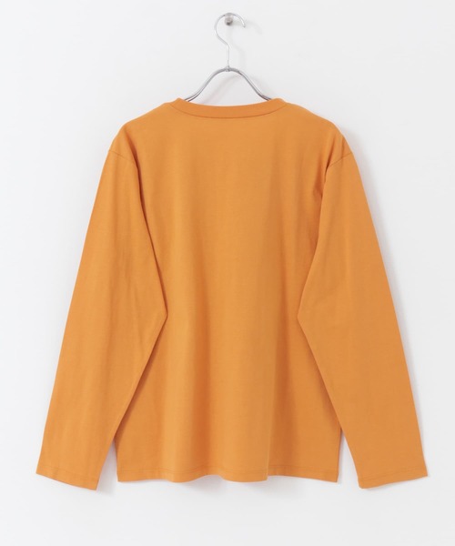 SENSE OF PLACE by URBAN RESEARCH（センスオブプレイスバイアーバンリサーチ）の「ロゴシシュウTシャツ（Tシャツ/カットソー・レディース・ブラック/アイボリー/マスタード・ONE）」の12枚目の写真