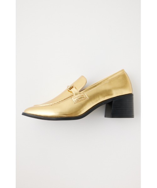 MOUSSY(マウジー)の「MID HEEL ローファー(ローファー・レディース・ゴールド/ブラック・SMALL/LARGE/MEDIUM)」の17枚目の写真