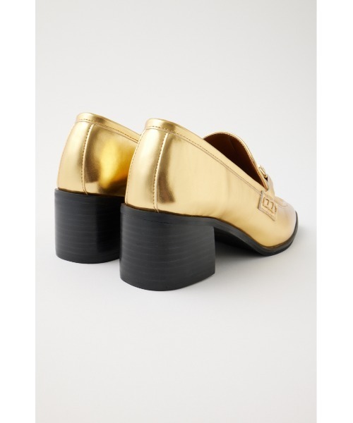 MOUSSY(マウジー)の「MID HEEL ローファー(ローファー・レディース・ゴールド/ブラック・SMALL/LARGE/MEDIUM)」の19枚目の写真