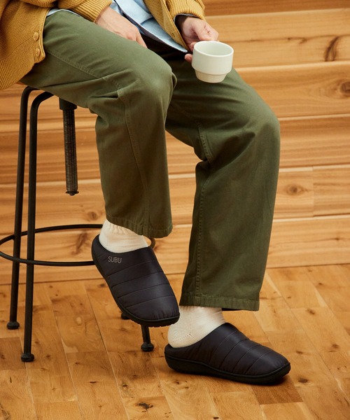 SUBU(スブ)の「SUBU/スブ SUBU Permanent(サンダル・メンズ・ブラック/ベージュ/グレー/レッド/キャメル/チェック/ピンク/グリーン・1/2/0/3)」の3枚目の写真