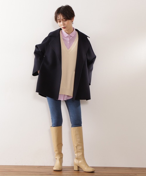 N.（N. Natural Beauty Basic）（エヌエヌナチュラルビューティーベーシック）の「【S Size Line】◆スキニーデニム（デニムパンツ・レディース・ブラック/インディゴブルー/ワンウォッシュ・SMALL/MEDIUM）」の6枚目の写真