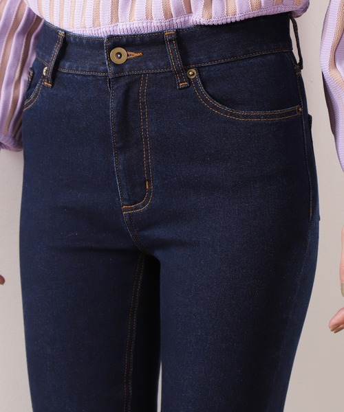 N.（N. Natural Beauty Basic）（エヌエヌナチュラルビューティーベーシック）の「【S Size Line】◆スキニーデニム（デニムパンツ・レディース・ブラック/インディゴブルー/ワンウォッシュ・SMALL/MEDIUM）」の12枚目の写真