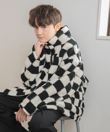 GLOBAL WORK | アソートボアブルゾン/AND YUA ANY/348101(ブルゾン)