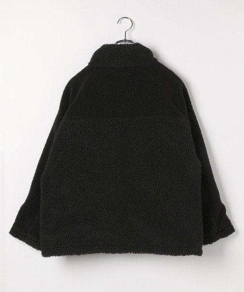 GLOBAL WORK（グローバルワーク）の「アソートボアブルゾン/AND YUA ANY/348101（ブルゾン・キッズ・ブラック/ブラック系その他・150cm/160cm）」の4枚目の写真