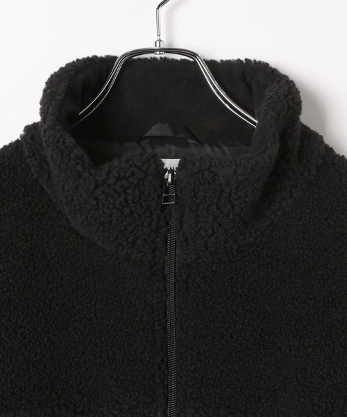 GLOBAL WORK（グローバルワーク）の「アソートボアブルゾン/AND YUA ANY/348101（ブルゾン・キッズ・ブラック/ブラック系その他・150cm/160cm）」の11枚目の写真