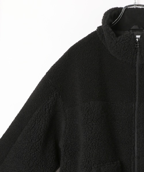 GLOBAL WORK（グローバルワーク）の「アソートボアブルゾン/AND YUA ANY/348101（ブルゾン・キッズ・ブラック/ブラック系その他・150cm/160cm）」の14枚目の写真