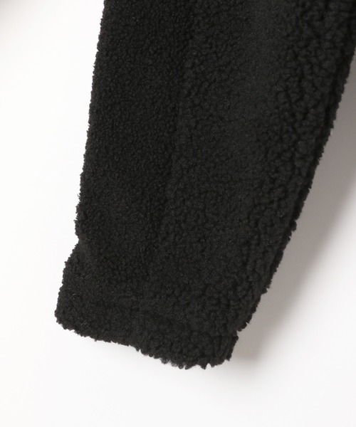 GLOBAL WORK（グローバルワーク）の「アソートボアブルゾン/AND YUA ANY/348101（ブルゾン・キッズ・ブラック/ブラック系その他・150cm/160cm）」の13枚目の写真