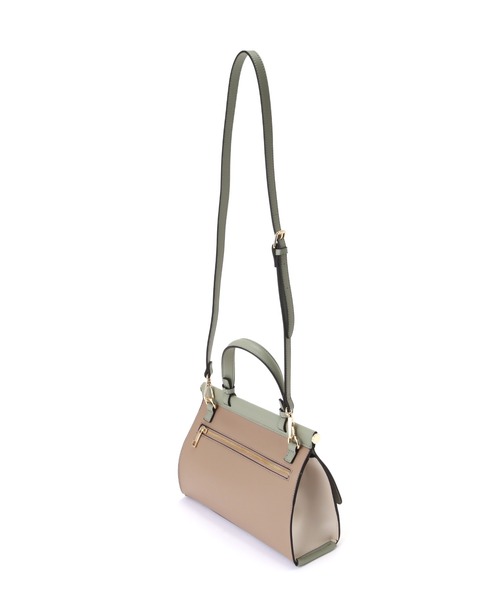 N.（N. Natural Beauty Basic）（エヌエヌナチュラルビューティーベーシック）の「◆配色フラップショルダーバッグ（ショルダーバッグ・レディース・ブラック/ベージュ/ライトグリーン・ﾌﾘ-）」の16枚目の写真