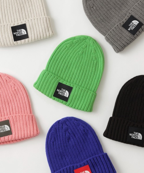 THE NORTH FACE(ザノースフェイス)の「【THE NORTH FACE /ノースフェイス】キッズニットキャップ(ニットキャップ/ビーニー・キッズ・ブラック/ブルー/ライム/グレー/ピンク/ホワイト系その他・ONE SIZE)」の4枚目の写真
