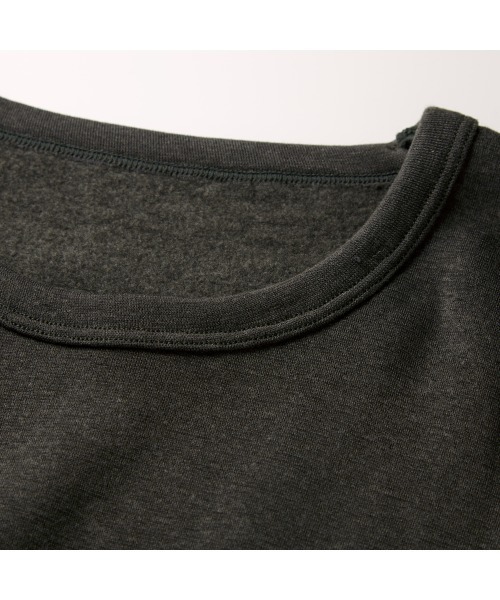 GUNZE(グンゼ)の「HOTMAGIC/ホットマジック 長袖インナー 極 あったか 吸湿発熱(インナーウェア/肌着・メンズ・ライトグレー/ブラック・LARGE/MEDIUM/X-LARGE)」の5枚目の写真