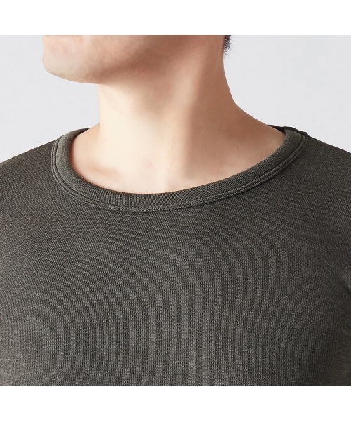 GUNZE(グンゼ)の「HOTMAGIC/ホットマジック 長袖インナー 極 あったか 吸湿発熱(インナーウェア/肌着・メンズ・ライトグレー/ブラック・LARGE/MEDIUM/X-LARGE)」の9枚目の写真