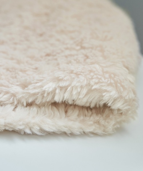 ROPE' PICNIC（ロペピクニック）の「ジャージーボンディングフェイクファーブルゾン（ブルゾン・レディース・キナリ/ダークブラウン・38）」の15枚目の写真