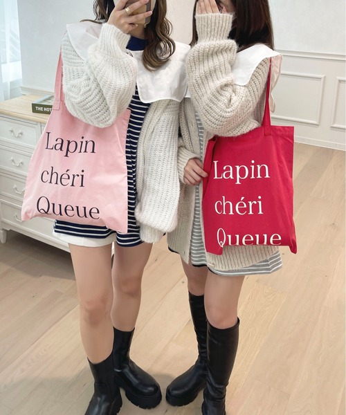 apres jour(アプレジュール)の「カラートートバッグ【ZOZOTOWN限定アイテム】(トートバッグ・レディース・ネイビー/レッド/ピンク/ブラック・FREE)」の19枚目の写真