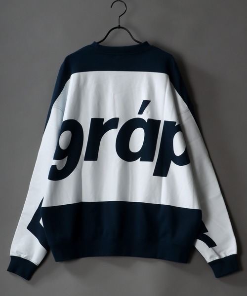 SITRY(シトリー)の「oversize BIG print sweat shirt/オーバーサイズ BIGプリント スウェット シャツ/トレーナー(スウェット・メンズ・ホワイト/グリーン/ブラック・M/L/XL)」の3枚目の写真