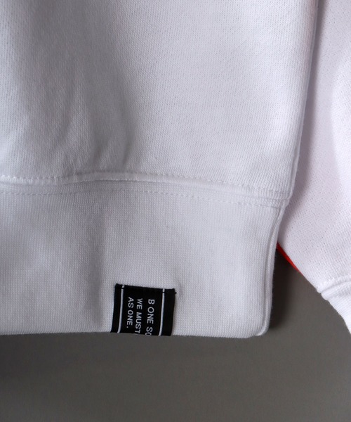 SITRY(シトリー)の「oversize BIG print sweat shirt/オーバーサイズ BIGプリント スウェット シャツ/トレーナー(スウェット・メンズ・ホワイト/グリーン/ブラック・M/L/XL)」の4枚目の写真