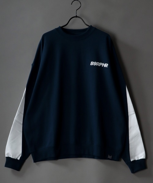 SITRY(シトリー)の「oversize BIG print sweat shirt/オーバーサイズ BIGプリント スウェット シャツ/トレーナー(スウェット・メンズ・ホワイト/グリーン/ブラック・M/L/XL)」の9枚目の写真
