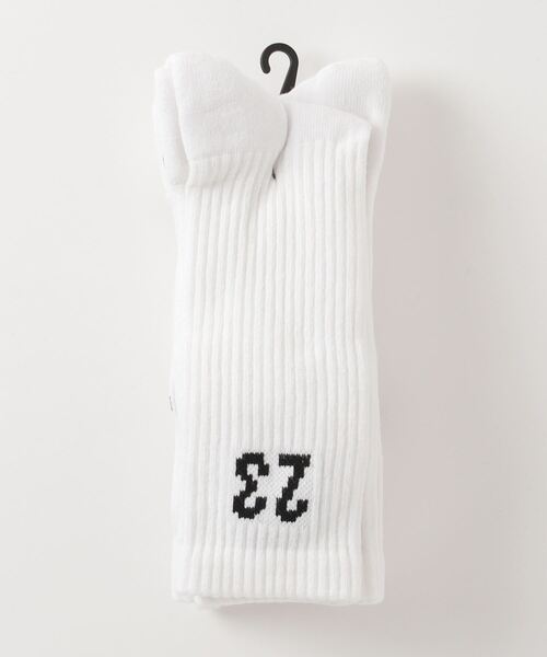 JORDAN BRAND（ジョーダンブランド）の「ナイキ NIKE ジョーダン エッセンシャル クルー ソックス 3PR（ソックス/靴下・メンズ・ブラック×ホワイト/ホワイト×ブラック・23-25/27-29/25-27）」の2枚目の写真