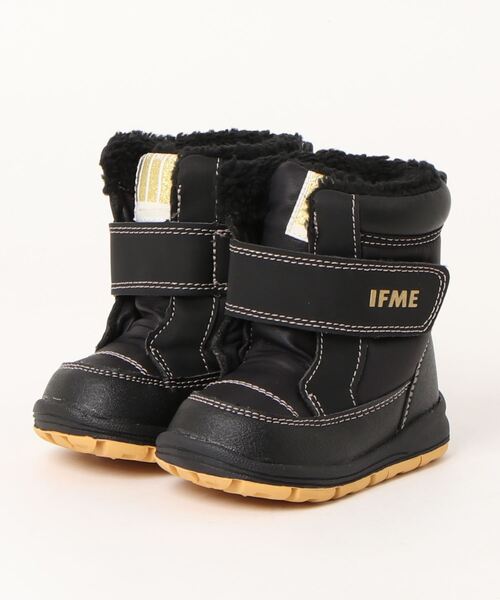 IFME（イフミー）の「《IFME》BABY BOOTS 20-1820（ブーツ・キッズ・ベージュ/ブラウン/グリーン/ブラック・15.0cm/13.0cm/14.0cm）」の2枚目の写真