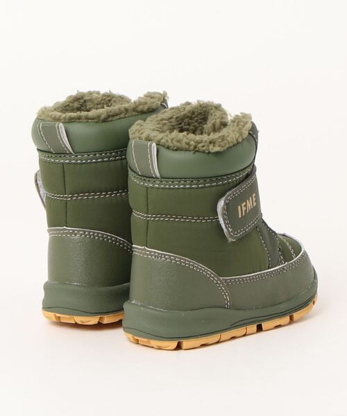 IFME（イフミー）の「《IFME》BABY BOOTS 20-1820（ブーツ・キッズ・ベージュ/ブラウン/グリーン/ブラック・15.0cm/13.0cm/14.0cm）」の5枚目の写真