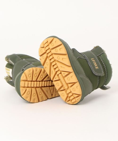 IFME（イフミー）の「《IFME》BABY BOOTS 20-1820（ブーツ・キッズ・ベージュ/ブラウン/グリーン/ブラック・15.0cm/13.0cm/14.0cm）」の6枚目の写真