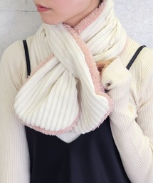 emesuelee（エメスーリー）の「シープタッチ/コーデュロイさしこみおやすみマフラー 安眠 冷え性 ふわふわ（その他ルームウェア）」