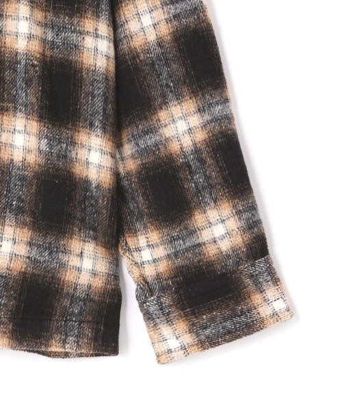 schott（ショット）の「Schott/ショット/PLAID SHIRT SHCOTT BROS. EMB/プレイドシャツ ショットブロス（シャツ/ブラウス・メンズ・ブラウン/ホワイト・2XL/M/L/XL）」の10枚目の写真