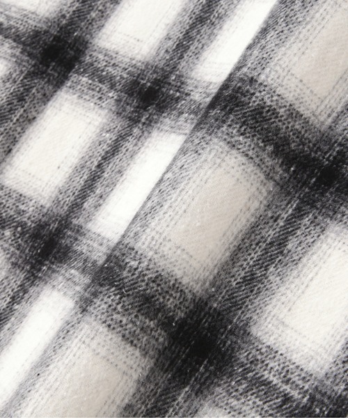 schott（ショット）の「Schott/ショット/PLAID SHIRT SHCOTT BROS. EMB/プレイドシャツ ショットブロス（シャツ/ブラウス・メンズ・ブラウン/ホワイト・2XL/M/L/XL）」の6枚目の写真