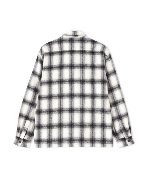 schott（ショット）の「Schott/ショット/PLAID SHIRT SHCOTT BROS. EMB/プレイドシャツ ショットブロス（シャツ/ブラウス・メンズ・ブラウン/ホワイト・2XL/M/L/XL）」の4枚目の写真