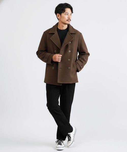 roshell（ロシェル）の「メルトンショート丈Pコート（ピーコート