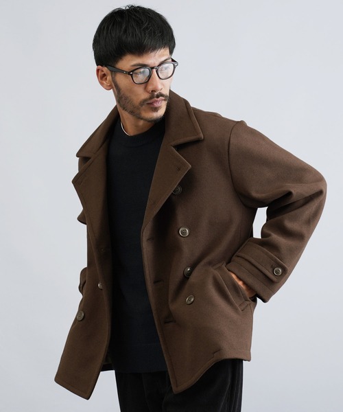 roshell（ロシェル）の「メルトンショート丈Pコート（ピーコート