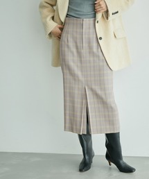 ROPE' | ボックスプリーツチェックタイトスカート(スカート)