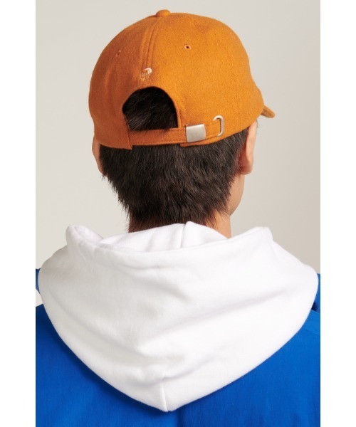 Not So Ape(ノットソーエイプ)の「Block Logo Cap(キャップ・メンズ・クリーム/オレンジ・FREE)」の3枚目の写真