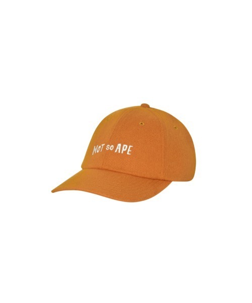 Not So Ape(ノットソーエイプ)の「Block Logo Cap(キャップ・メンズ・クリーム/オレンジ・FREE)」の7枚目の写真