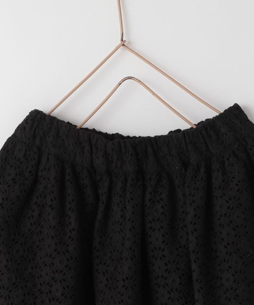 LOWRYS FARM（ローリーズファーム）の「レースギャザースカート　175480（スカート・キッズ・ブラック/ホワイト/グリーン・110cm/120cm/130cm/140cm/150cm）」の10枚目の写真