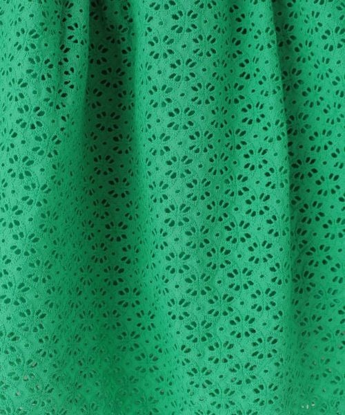 LOWRYS FARM（ローリーズファーム）の「レースギャザースカート　175480（スカート・キッズ・ブラック/ホワイト/グリーン・110cm/120cm/130cm/140cm/150cm）」の13枚目の写真