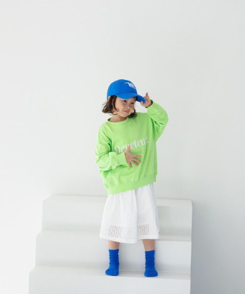 LOWRYS FARM（ローリーズファーム）の「レースギャザースカート　175480（スカート・キッズ・ブラック/ホワイト/グリーン・110cm/120cm/130cm/140cm/150cm）」の15枚目の写真